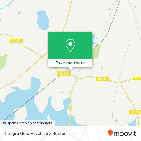 Integra Gero Psychiatry map