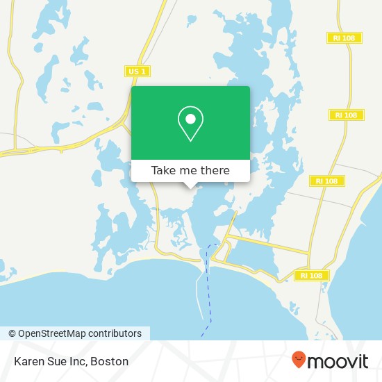 Karen Sue Inc map