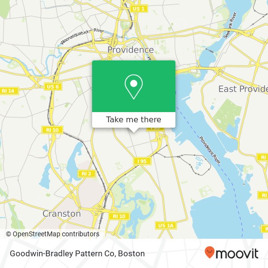 Mapa de Goodwin-Bradley Pattern Co