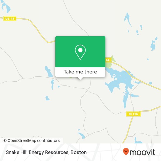Mapa de Snake Hill Energy Resources