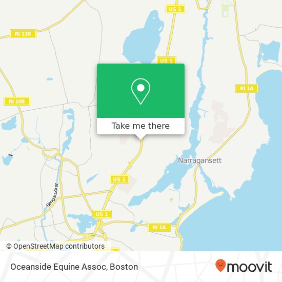 Oceanside Equine Assoc map