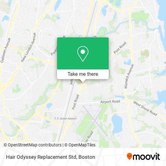 Mapa de Hair Odyssey Replacement Std
