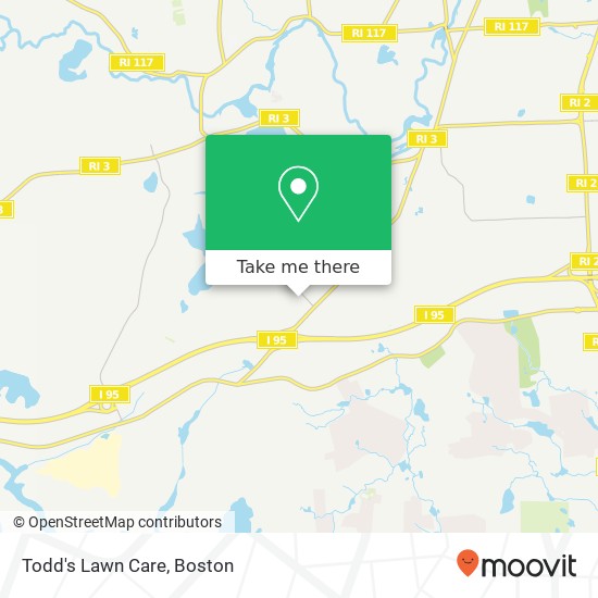 Todd's Lawn Care map