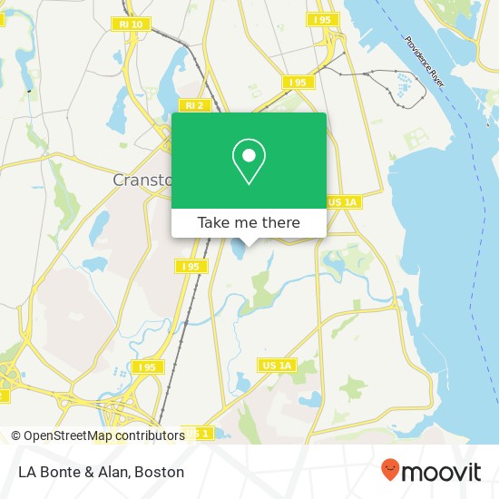LA Bonte & Alan map