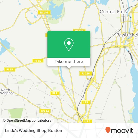 Mapa de Linda's Wedding Shop