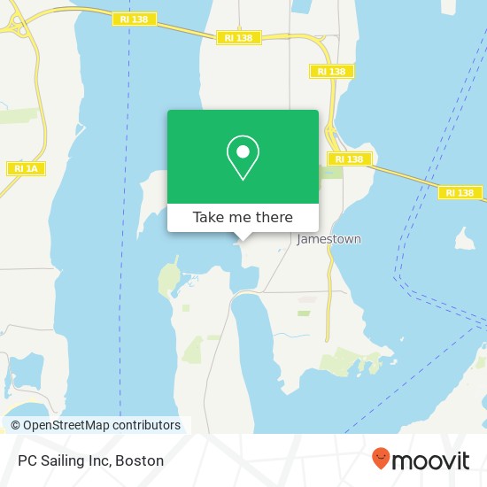 PC Sailing Inc map