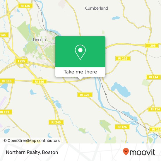 Northern Realty map