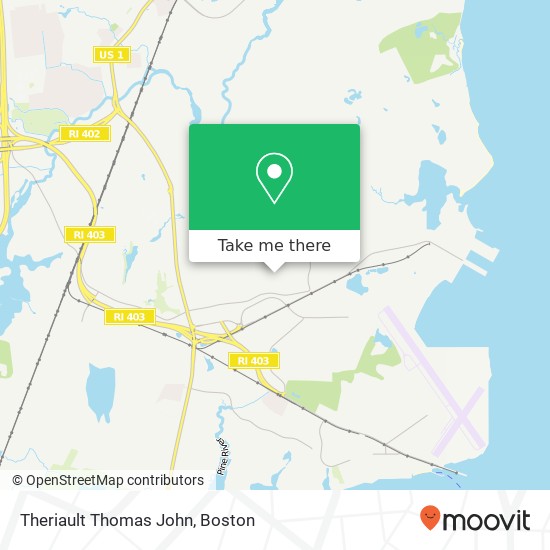 Theriault Thomas John map