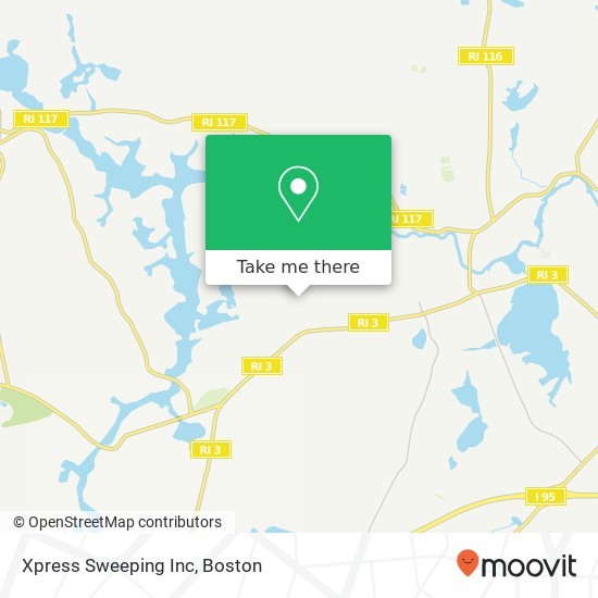 Xpress Sweeping Inc map