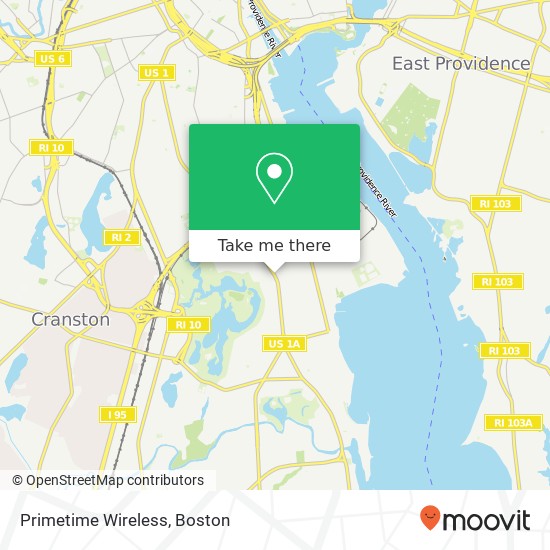 Primetime Wireless map