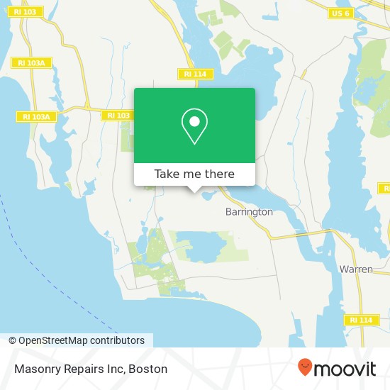 Masonry Repairs Inc map
