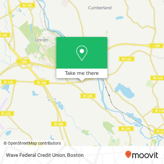 Mapa de Wave Federal Credit Union