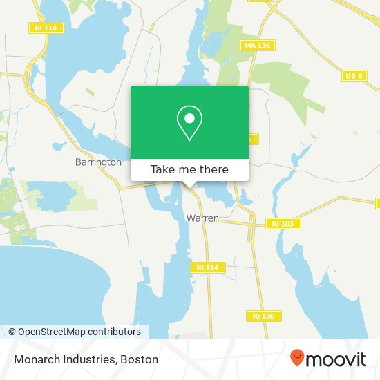 Mapa de Monarch Industries