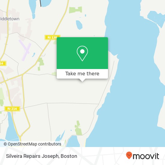 Mapa de Silveira Repairs Joseph