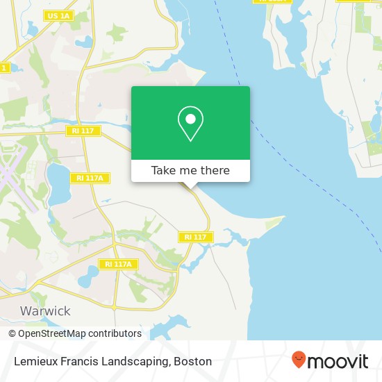 Mapa de Lemieux Francis Landscaping