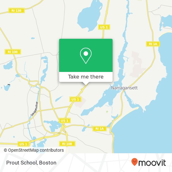 Prout School map