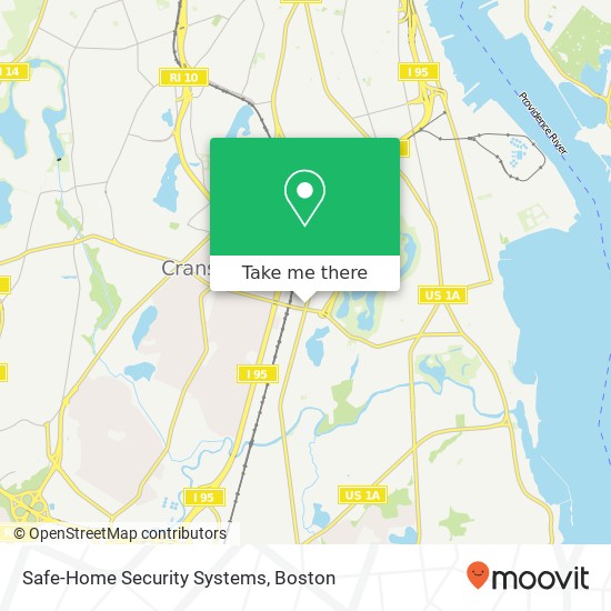 Safe-Home Security Systems map