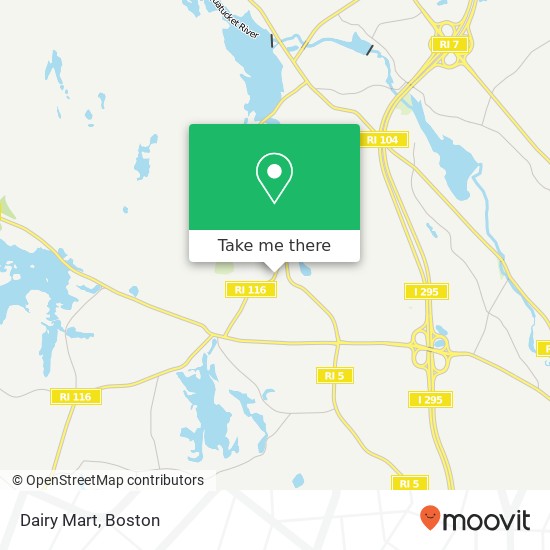 Dairy Mart map