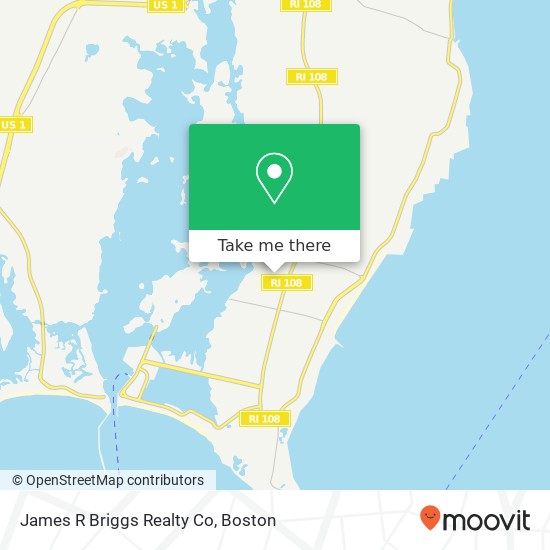 James R Briggs Realty Co map