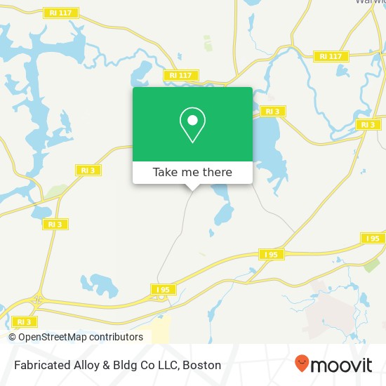 Mapa de Fabricated Alloy & Bldg Co LLC