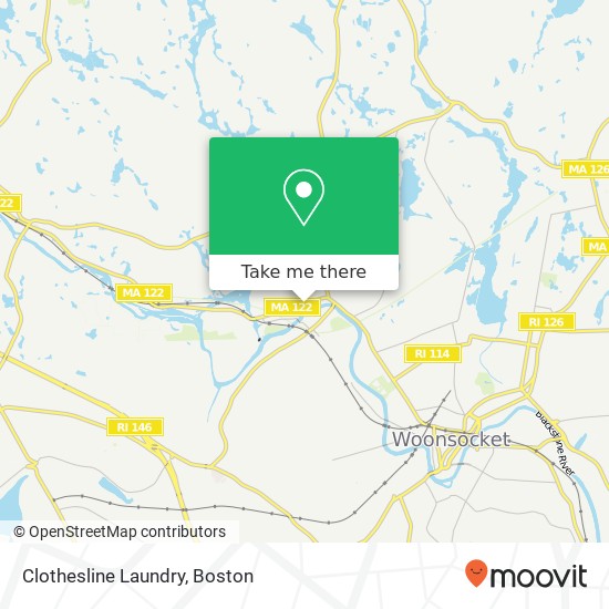 Mapa de Clothesline Laundry