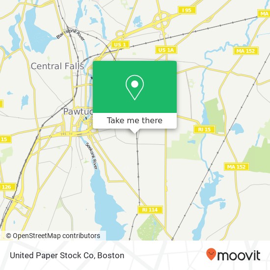 Mapa de United Paper Stock Co