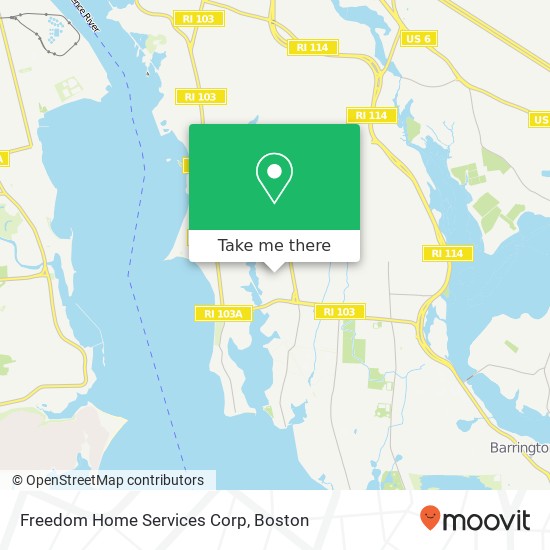 Mapa de Freedom Home Services Corp