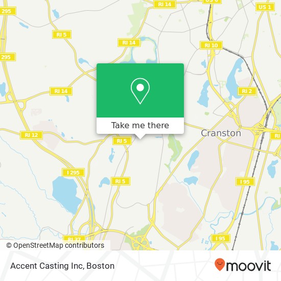 Mapa de Accent Casting Inc