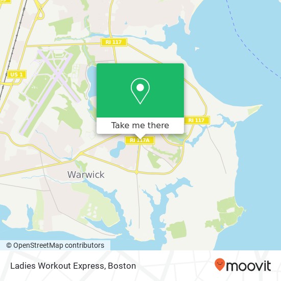 Mapa de Ladies Workout Express