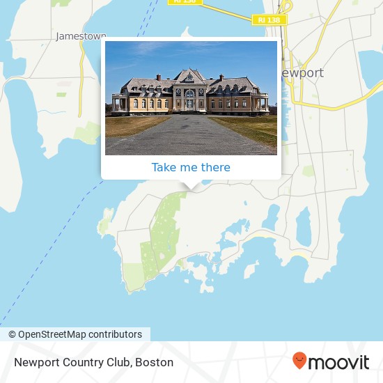 Mapa de Newport Country Club