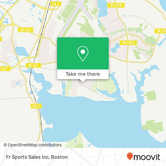 Fr Sports Sales Inc map