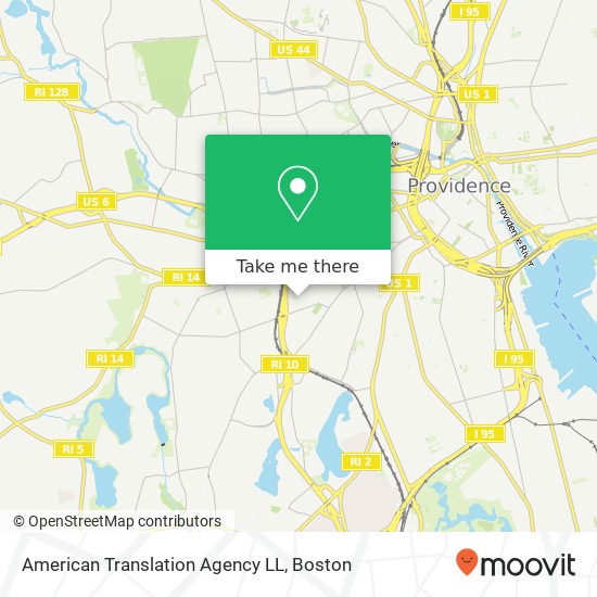 American Translation Agency LL map