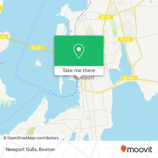 Newport Gulls map