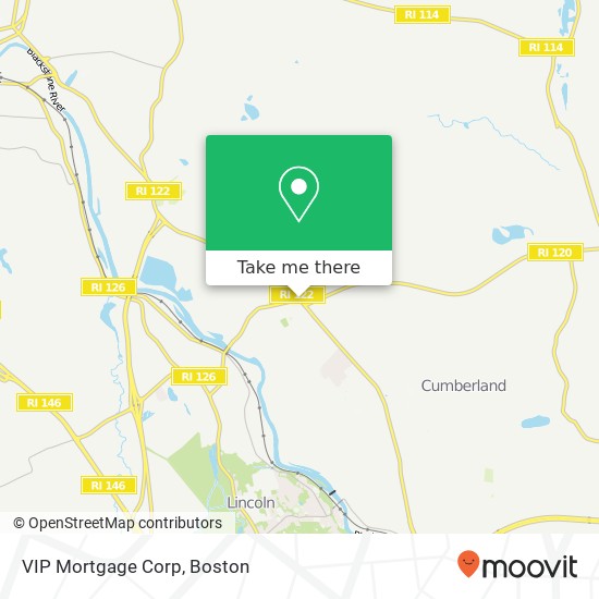 Mapa de VIP Mortgage Corp