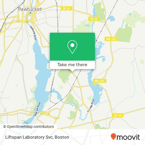 Liftspan Laboratory Svc map