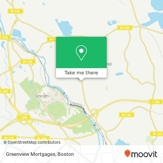 Mapa de Greenview Mortgages