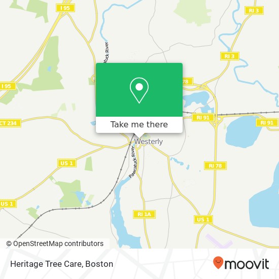 Heritage Tree Care map