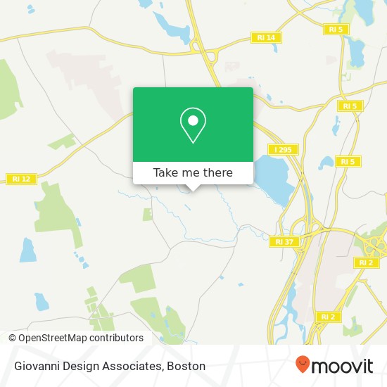 Giovanni Design Associates map