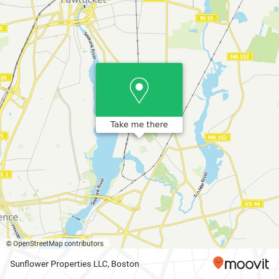 Sunflower Properties LLC map