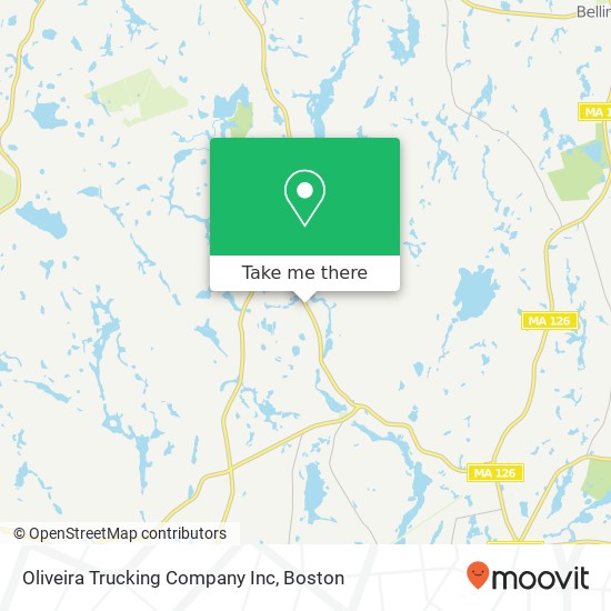 Mapa de Oliveira Trucking Company Inc