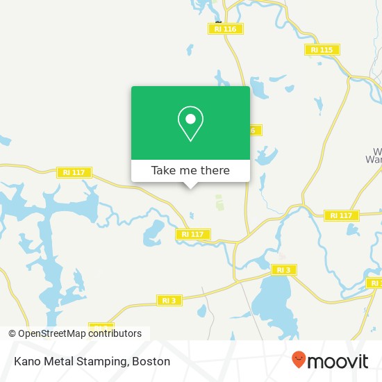 Kano Metal Stamping map