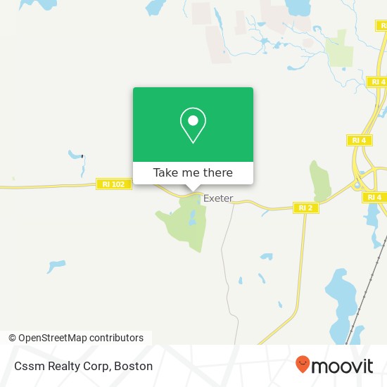 Cssm Realty Corp map