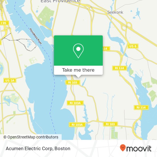 Mapa de Acumen Electric Corp