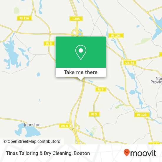 Tinas Tailoring & Dry Cleaning map