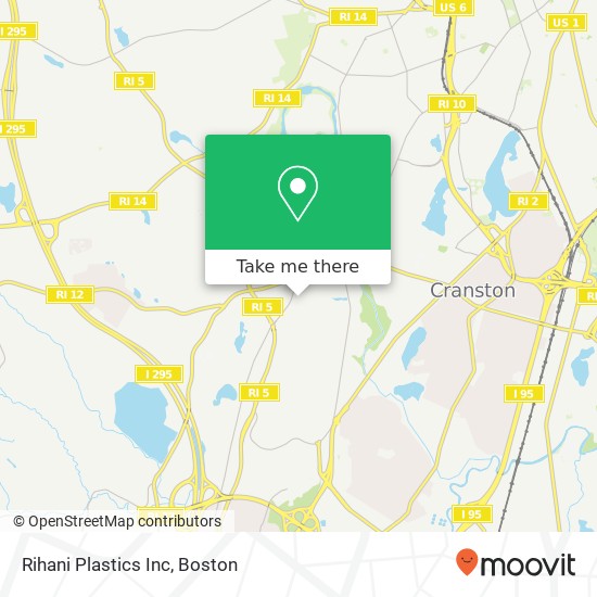 Rihani Plastics Inc map