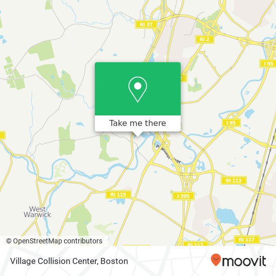 Mapa de Village Collision Center