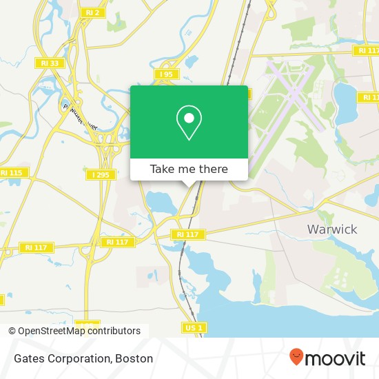 Gates Corporation map