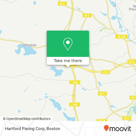 Hartford Paving Corp map