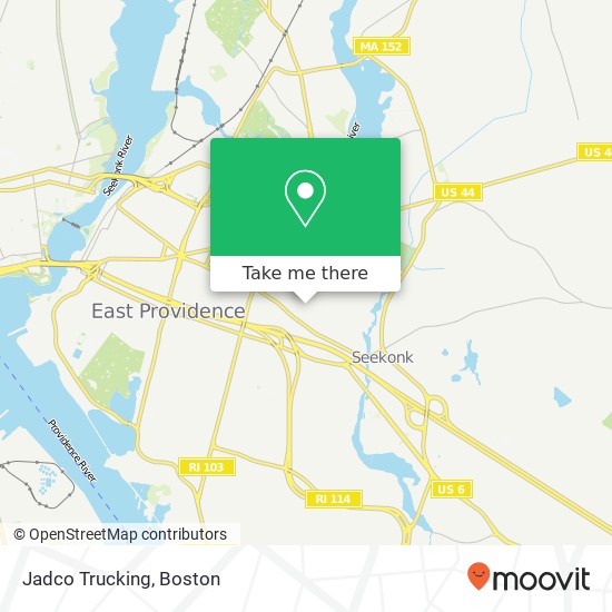 Mapa de Jadco Trucking
