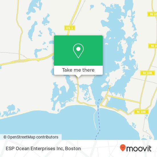 ESP Ocean Enterprises Inc map
